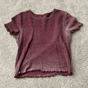 American eagle faded red t-shirt